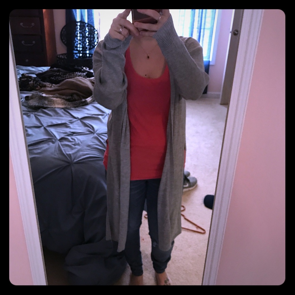 Tie Cardigan